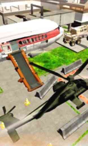 Airport Helicopter 3D Parcheggio Simulator Games 3