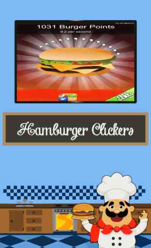 Hamburger Clickers: Yummy Order Maker Mania 1