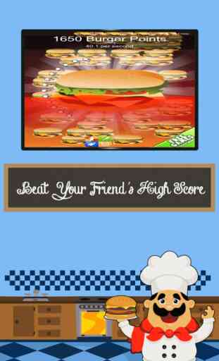 Hamburger Clickers: Yummy Order Maker Mania 3