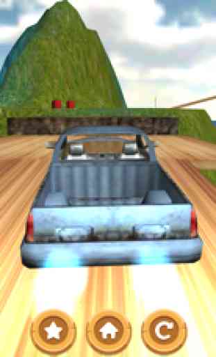 Hill Car Drive Excited 3D 4