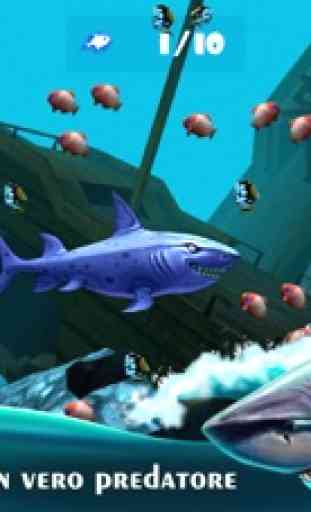 Hunting Shark 3D: Gioco Squalo 2