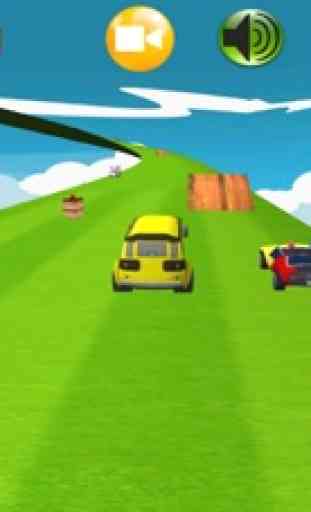 Infant Paraurti Slot Car Race gioco Toddler QCat 2