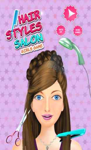 Salone di parrucchiere style - giochi per ragazze 2