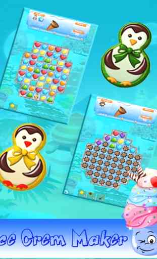 Jelly congelata Pazzo Match 3 Riflessione: Ice Cream Maker Giochi gratis 3