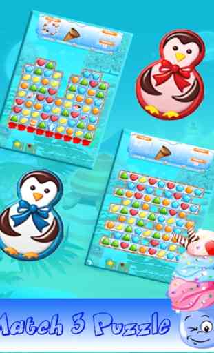 Jelly congelata Pazzo Match 3 Riflessione: Ice Cream Maker Giochi gratis 4