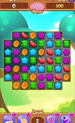 Candy Jelly Fruit Blast : Match 3 Games Mania 2