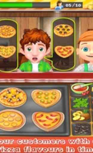 Cucina febbre Pizza chef - tempo gestione cucina gioco 1