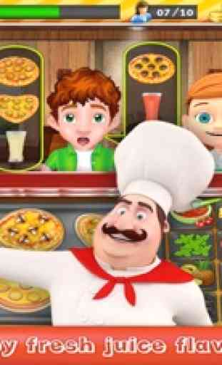 Cucina febbre Pizza chef - tempo gestione cucina gioco 3
