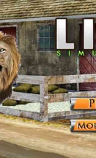 Leone 3D Simulator -Safari simulazione cacciatore 1