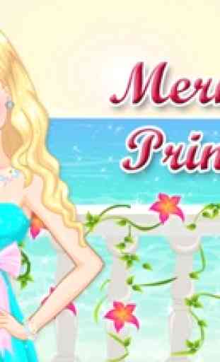 Principessa sirena make-up Salon - vestire gioco per le ragazze e i ragazzi 1