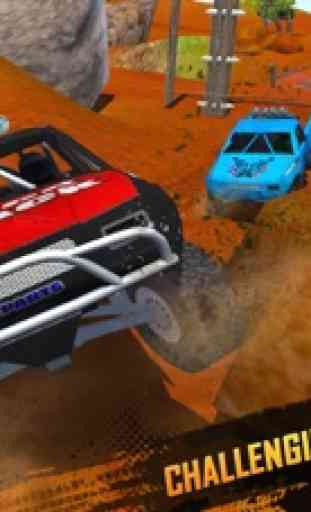 Camion di mostro Off-Road Collina Racing: Desert 1