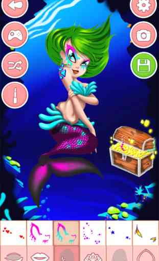 Principessa Salon - Giochi di Vestire Sirene i Giochi di Trucco 4