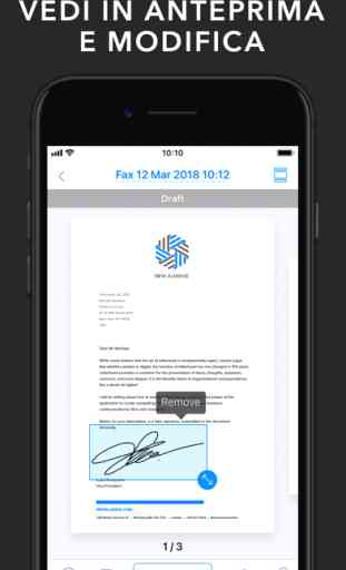 Fax App: invia fax dall'iPhone 4