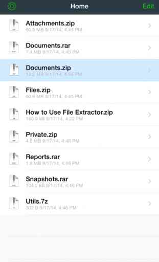 File Extractor per archivi ZIP, RAR, 7-ZIP e TAR 2