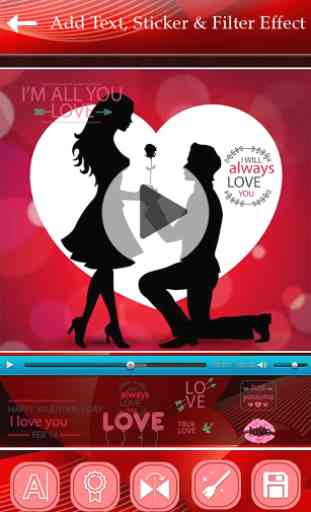 Love Video Maker with Song 4