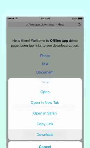 Offline - Scaricare & Browser 2