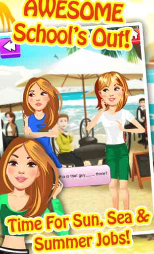 My Teenager Vita Summer Job Episodio Game - The Cover Makeover Big Fashion Up Interactive Story Gratuito 1