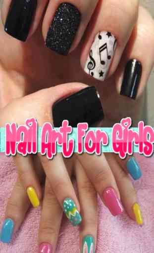Nail Art gratuitamente Ragazze - Salone per le punte del manicure arte Designs- principessa Nail 2