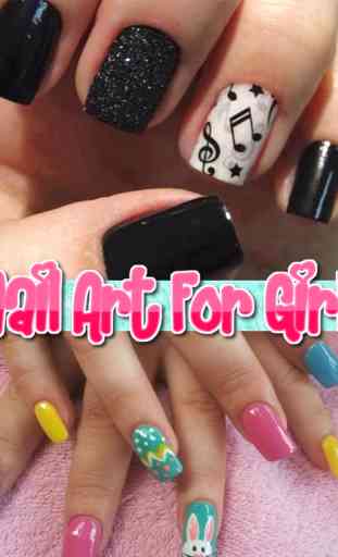 Nail Art gratuitamente Ragazze - Salone per le punte del manicure arte Designs- principessa Nail 4