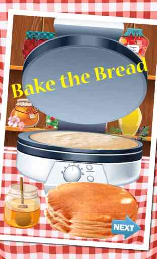 Pancake Maker Bakery gioco - Fare, cottura e impilamento di frittella torre 4