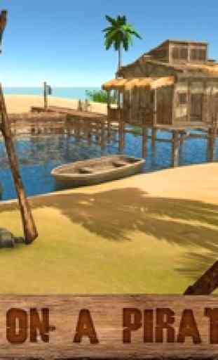 Isola dei Pirati Sopravvivenza Simulator 3D 1