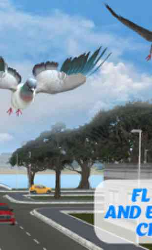 Piccione Uccello Sopravvivenza Simulator 3D 2