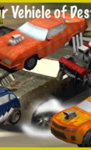 Guerriero Della Strada Incidente d'Auto Da Corsa: Un 3D Traffico Gioco Di Simulazione Racer (Road Warrior Car Crush Racing: A 3D Traffic Simulation Racer Game) 2