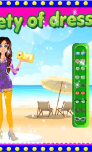 Princess Summer Party Salon:Girls makeup,makeover,spa and dressup games 2