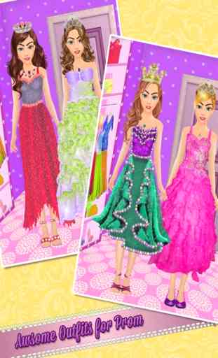 Salone di Prom queen trucco – trucco, vestire makeover magico superstar modello bellezza ragazza 2