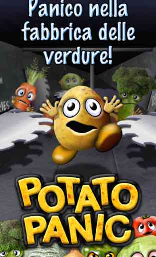 POTATO PANIC - action runner fun game 1