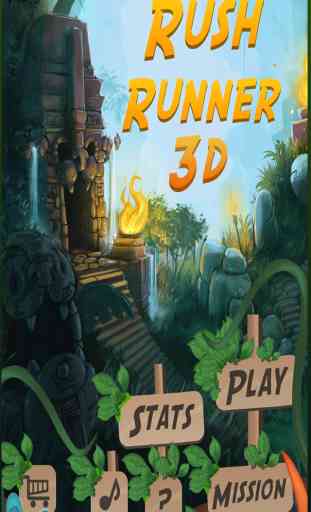 Rush Runner 3D Free - Un pizzico di avventura in esecuzione fuga Lite Arcade Game - il miglior divertimento Addicting App senza fine corsa per i bambini - Cool divertente 3D saltando Giochi Gratis - Applicazioni Addictive con Multiplayer Fisica 1