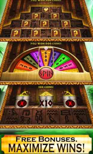 Slots Pharaoh's Gold: Slot Machine Gratis - Rich Vegas Casino Slots and Lucky Spins! 3