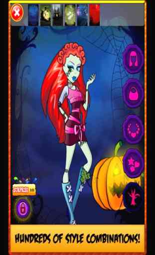 divertente Halloween vestire i giochi miglior gioco salone spaventoso strega 3