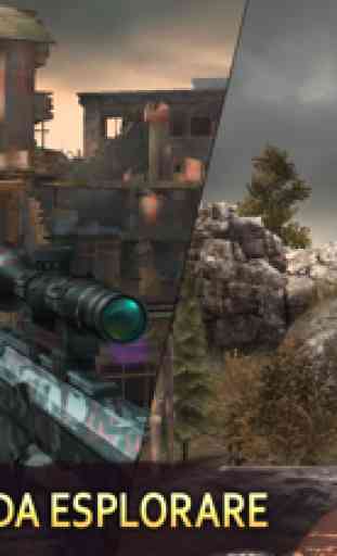 Sniper Arena sparatutto 3D PvP 3