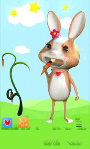 Coniglio parlante Canzone dell'alfabeto gratuito 1