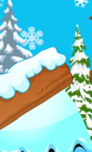 Stick-Man Safari invernale di sci estremo gioco 1