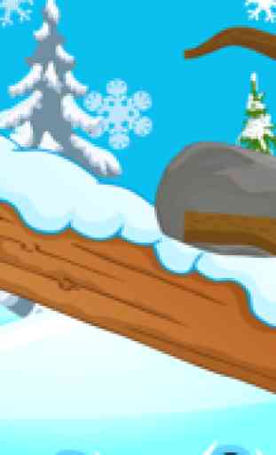 Stick-Man Safari invernale di sci estremo gioco 4