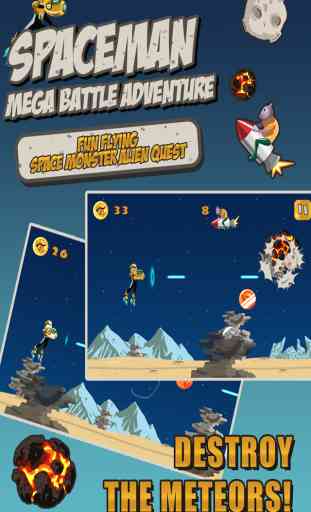 Super Space Zombie Attack: A War Galaxy contro mostri volanti 2