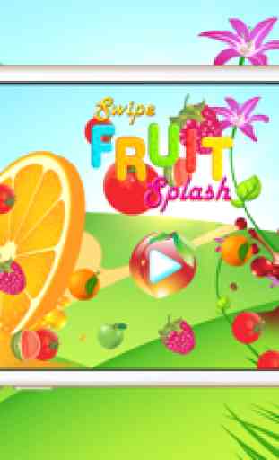 Swipe fruits frutta strisciamento: frutta succosa spruzzata 3