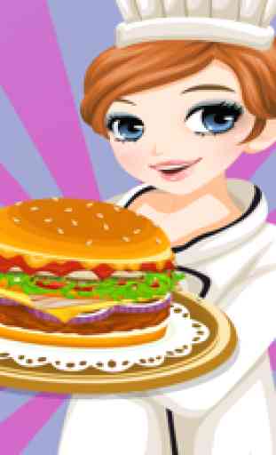 Tessa’s Hamburger - imparare a fare le vostre hamburger in questo gioco di cucina per i bambini 3
