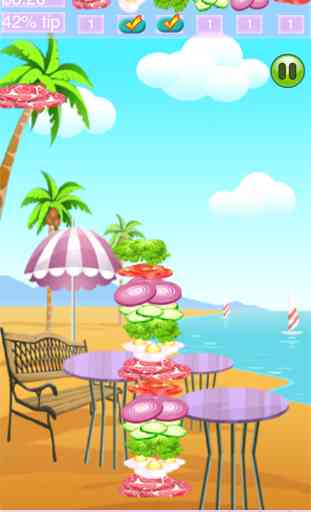 Torre gratuita di Sandwich - Food Maker Game -  il miglior stack di allevamento Fun piccola cucina  costruire Giochi di integrazione per i bambini - un freddo simulatore divertente impilabile top App 1