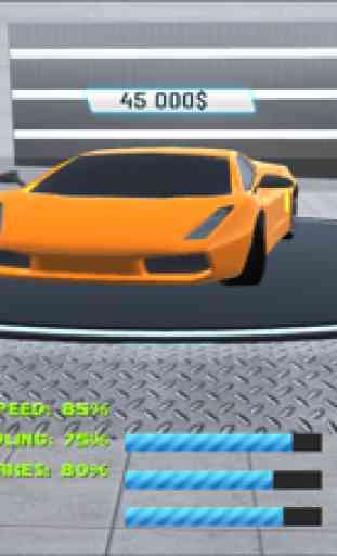 Turbo Traffico corsa Drag City 3d gioco gratuito 2