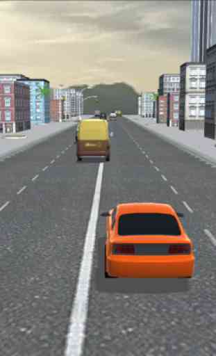 Turbo Traffico corsa Drag City 3d gioco gratuito 4