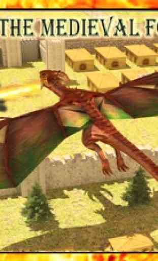 Guerre di Dragon Warrior 2016 Avventura - Ultimo scontro di Draghi con cavaliere clan nella città medievale 2