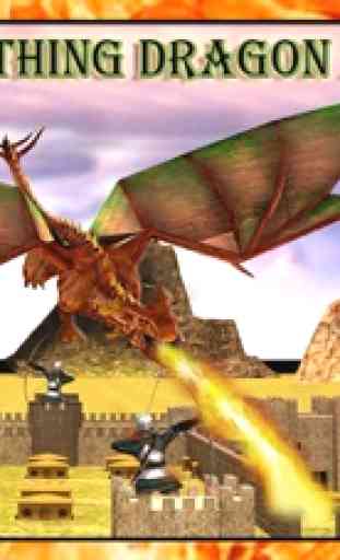 Guerre di Dragon Warrior 2016 Avventura - Ultimo scontro di Draghi con cavaliere clan nella città medievale 4