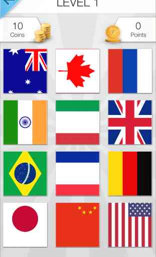 Word Pic Quiz World Flags - La bandiera finale di denominazione gioco trivia 1
