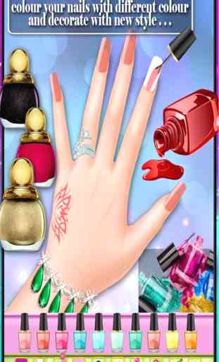 Wedding nail art salon - Nail design for girls 1