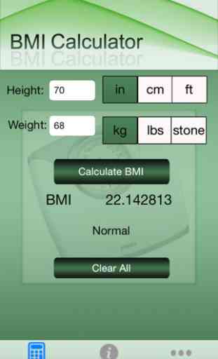 BMI - Body Mass Index - Dormire Modes 3