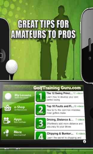 Golf Swing Coach HD FREE - Tips to improve putting, drive, tee-off, time 3