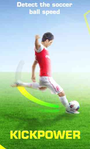 KickPower - Rilevatore di velocità per un pallone da calcio 1
